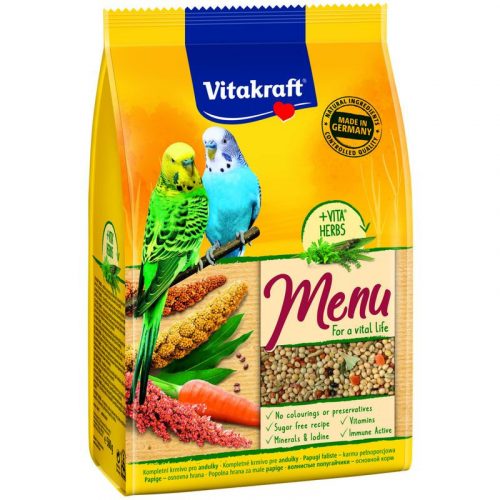 Vitakraft Menu Vital Hullámos Papagáj Részére 500g