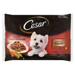   Cesar alutasak 4 pack válogatás mártásban Multipack 4x100g