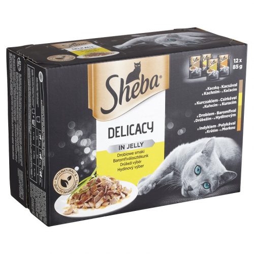 Sheba alutasak 12 pack szárnyas 12*85gr Multipack