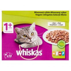   WHISKAS Alutasak 12-pack halas-húsos mix válogatás 12*85g Multipack