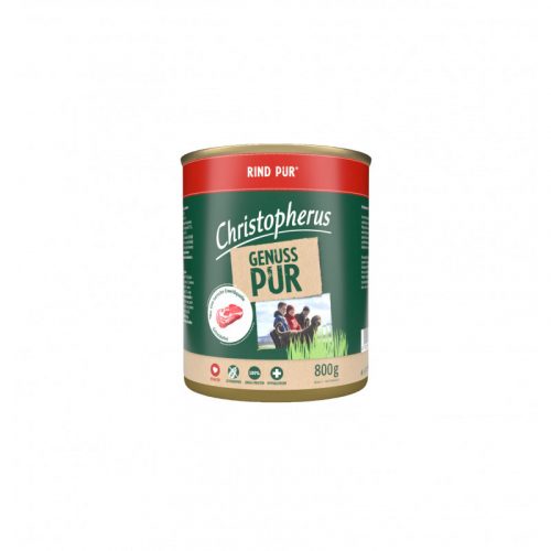 Christopherus Dog konzerv pure marha 800g