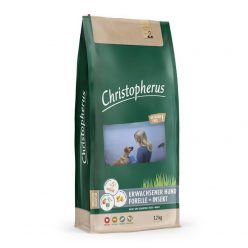   Christopherus Dog Adult Grain Free Pisztráng és rovar Small & medium 12kg