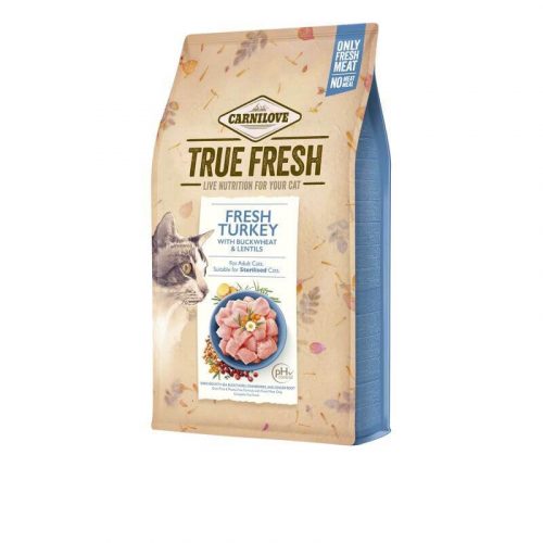 Carnilove True Fresh Cat Adult Turkey - pulyka 340g