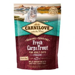   Carnilove Fresh Adult Cat Carp & Trout Sterilised - Ponty és Pisztráng Hússal 400g