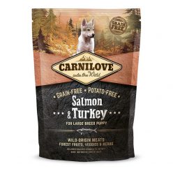   Carnilove Puppy Large Salmon & Turkey- Lazac-Pulyka Hússal 1,5kg