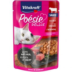 Vitakraft Poésie Delice Macska Alutasak Marha 85g