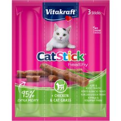   Vitakraft Cat Stick Jutalomfalat Mini Csirke & Macskafű 3x6g