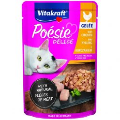   Vitakraft Poésie Délice Macska Alutasak Pulykahús Zselében 85g