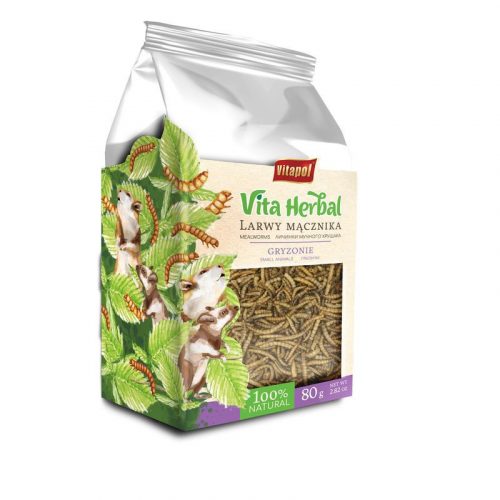 Vitapol Vita Herbal Kisállatoknak Lisztkukacok 80g