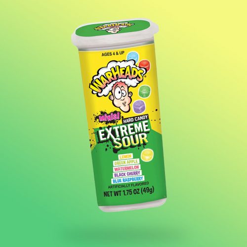 Warheads Extreme Sour Mini Hard Candy extrém savanyú keménycukorkák 49g