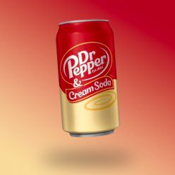   Dr. Pepper USA Cream Soda vaníliás szénsavas üdítőital 355ml