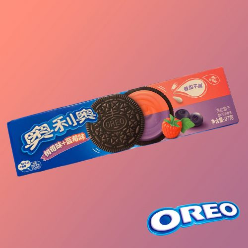 Oreo Japán málna és áfonya krémmel töltött keksz 97g