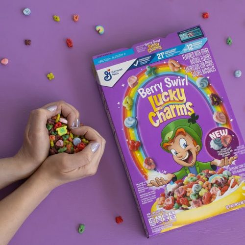 Lucky Charms Berry Swirl gabonapehely 317g