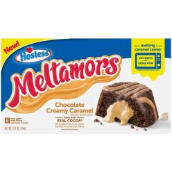   Hostess Meltamors Chocolate Caramel karamellával töltött csokis sütemény 264g Szavatossági idő: 2025-01-31