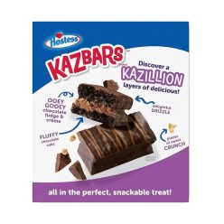   Hostess Kazbars Triple Chocolate tripla csokis sütemény 288g Szavatossági idő: 2025-01-31