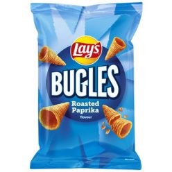   Lays Bugles Roasted Paprika sült paprikás kukoricachips 160g