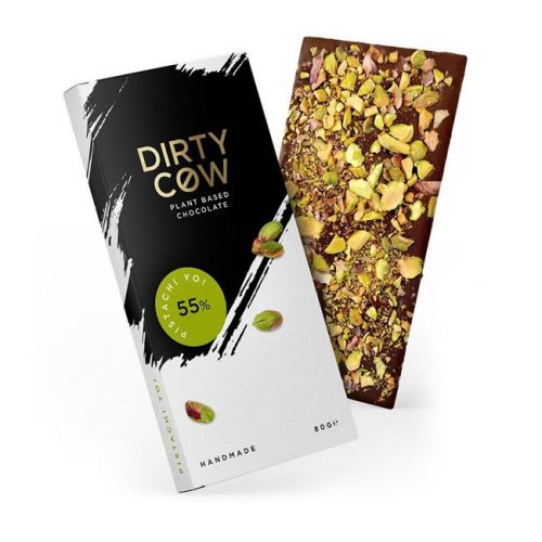 Dirty Cow Pistachi Yo vegán pisztáciás csokoládé 80g