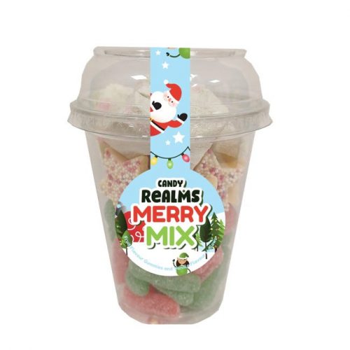 Candy Realms Merry Mix karácsonyi gumicukor válogatás 195g