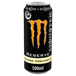   Monster Energy UK Reserve Orange Dreamsicle krémes narancs sorbé ízű energiaital taurinnal 500ml