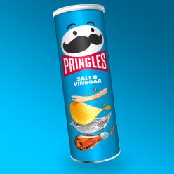   Pringles Salt and Vinegar sós ecetes ízesítésű chips 165g