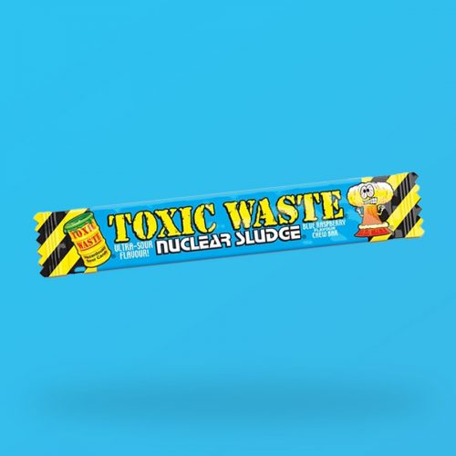 Toxic Waste kék málna ízű rágós cukorka 20g