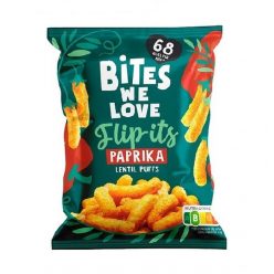   Bites We Love vegán paprikás lencse chips BIO 18g Szavatossági idő: 2025-03-27