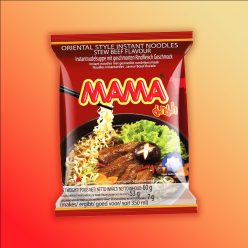   MAMA Instant Noodles Stew Beef pirított marha ízű instant leves 60g