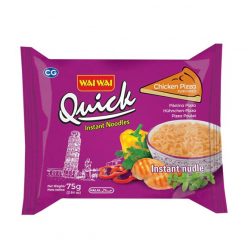   Wai Wai Chicked Pizza flavor instant nudle csirkés pizza ízű instant leves 75g