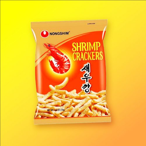 Nongshim Shrimp Crackers rák ízű snack 75g