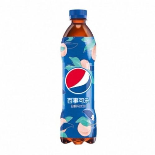 Pepsi Fehér őszibarack oolong ízű üdítő 500ml