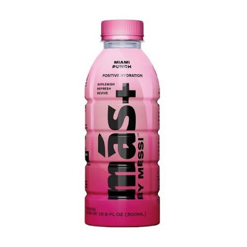 Más+ By Messi Miami Punch Hydration puncs ízű sportital 500ml