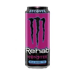   Monster Energy Wild Berry Tea Rehab erdei bogyós ízű energiaital 458ml