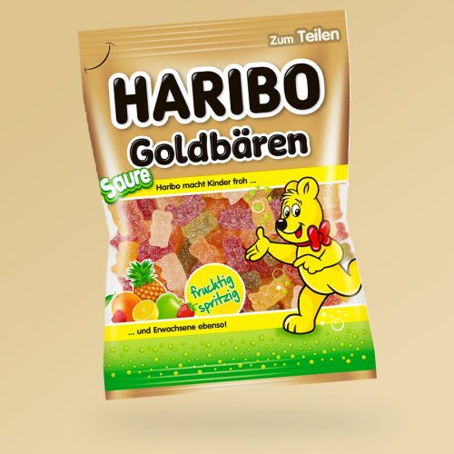 Haribo Goldbaren Saure savanyú gumicukor 175g