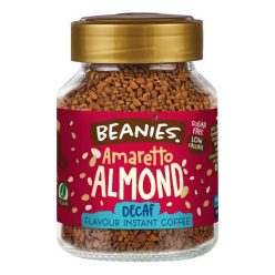   Beanies Amaretto Almond mandula ízű koffeinmentes instant kávé 50g