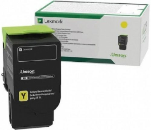 Lexmark CS632,CX635 Toner Yellow 11.700 oldal kapacitás