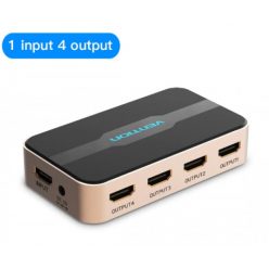 Vention HDMI Splitter (1be-4ki, 4K@30Hz arany-fekete)