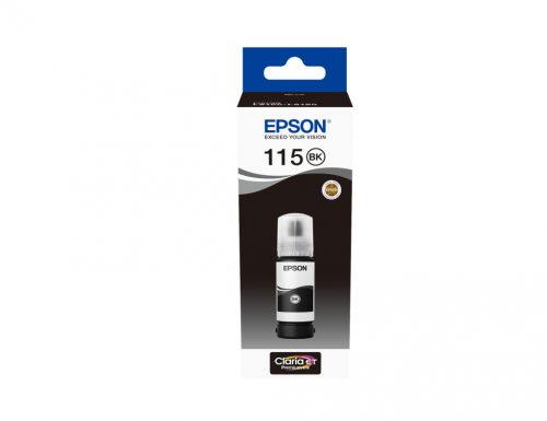 Epson T07C1 tinta Bk 70ml  No.115