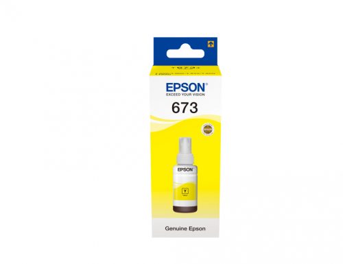 Epson T6734 Tinta Yellow 70ml No.673