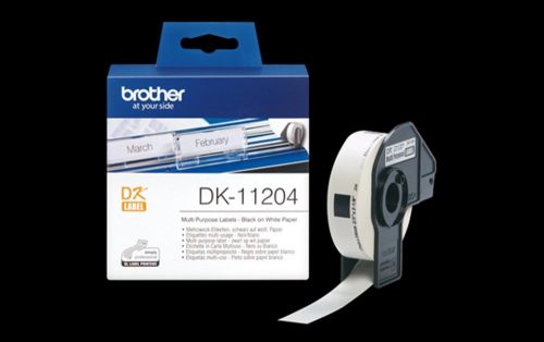 Brother DK-11204 etikett