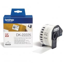   Brother DK-22225 38 mm x 30,48 m öntapadós papírszalag tekercsben