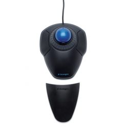   Kensington Orbit trackball egér görgető gyűrűvel, fekete-kék