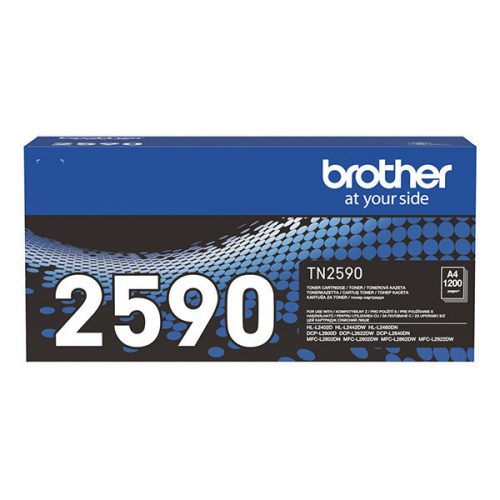 Brother TN-2590 Toner Black 1.200 oldal kapacitás