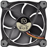 Thermaltake CL-F042-PL12SW-A Riing 12cm Cooler Black RGB LED