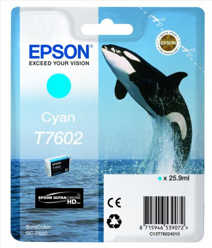 Epson T7602 Cyan tintapatron