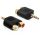 DeLock Adapter Audio Stereo plug 3.5 mm 3 pin > 2 x RCA jack Black