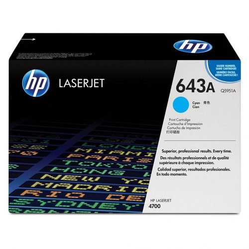 HP Q5951A (643A) Cyan toner