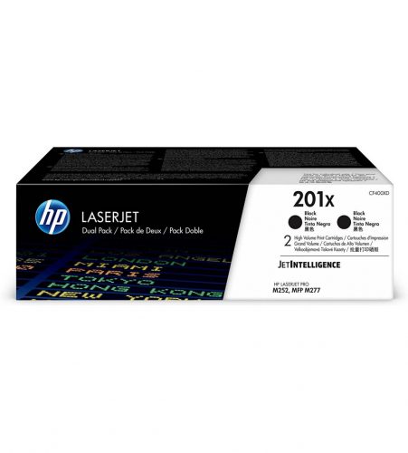 HP CF400XD (201X) 2-pack Black toner