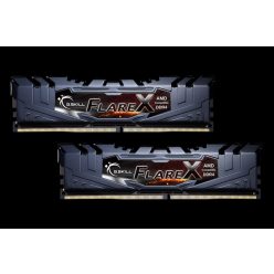 G.SKILL 16GB DDR4 3200MHz Kit(2x8GB) FlareX Black (for AMD)