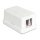 DeLock Keystone Surface Mounted Box 1 Port White