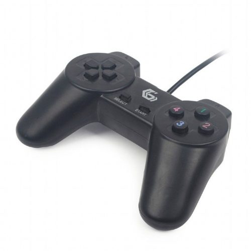 Gembird JPD-UB-01 USB Gamepad Black